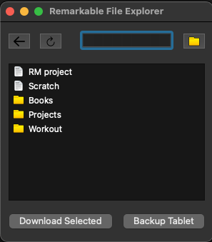 Remarkable File Explorer